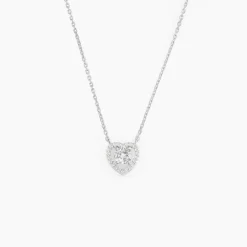 Collier Suzon Argent Blanc Oxyde De Zirconium