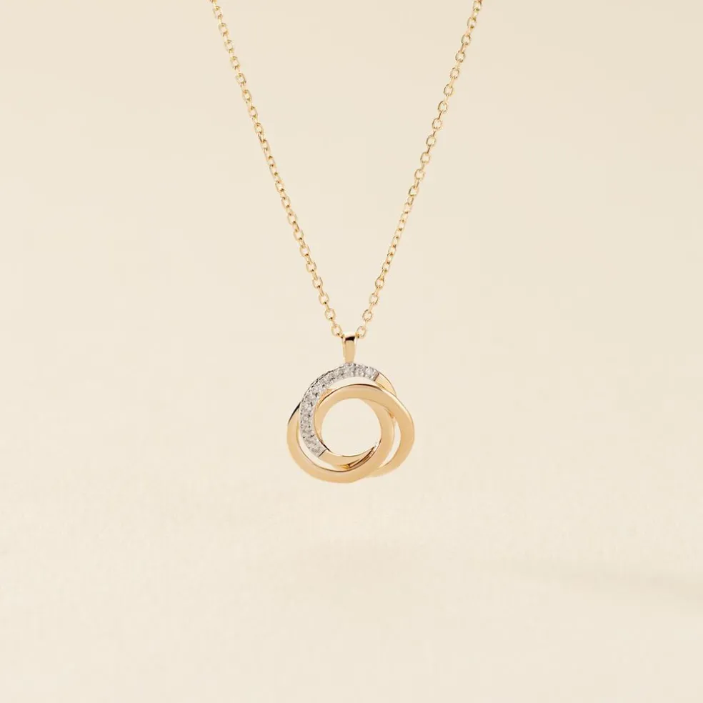 Collier Syrena Or Jaune Diamant