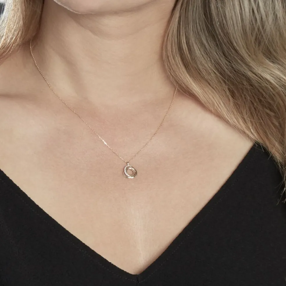 Collier Syrena Or Jaune Diamant