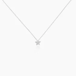 Collier Taona Argent Blanc Oxyde De Zirconium