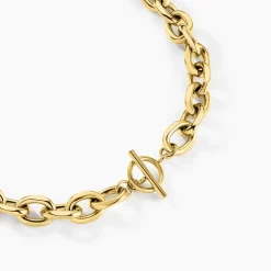 Collier Tariia Acier Jaune