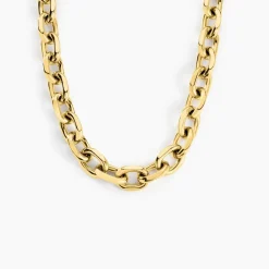 Collier Tariia Acier Jaune