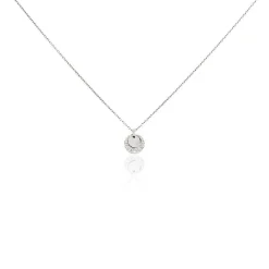 Collier Tatienne Argent Blanc