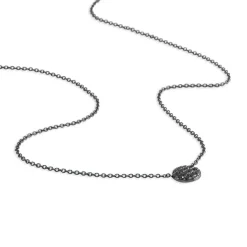 Collier Teani Or Blanc Diamant