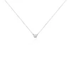 Collier Teani Or Blanc Diamant