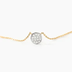 Collier Teani Or Jaune Diamant