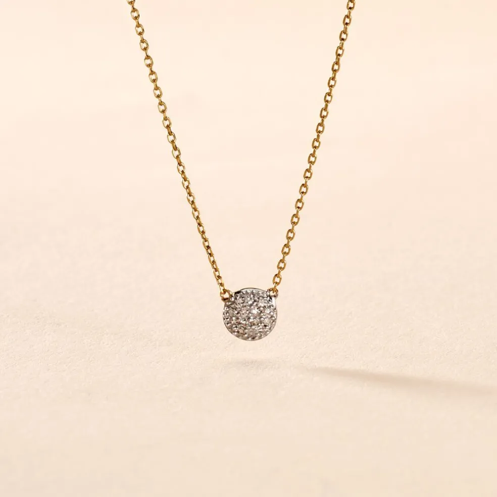 Collier Teani Or Jaune Diamant