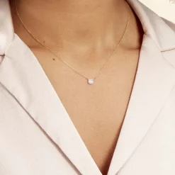 Collier Teani Or Jaune Diamant