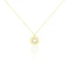 Collier Thallya Or Jaune Oxyde De Zirconium