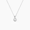 Collier Theanna Or Blanc Diamant