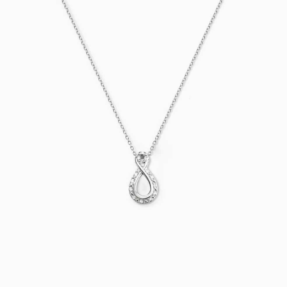Collier Theanna Or Blanc Diamant