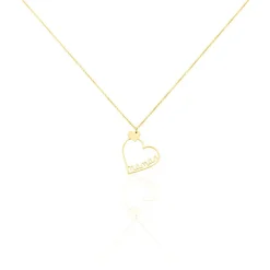 Collier Thya Or Jaune