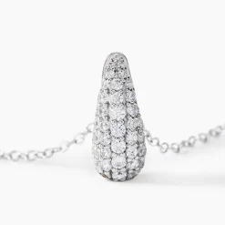 Collier Tiwa Argent Bicolore Oxyde De Zirconium