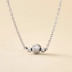 Collier Tolly Argent Blanc