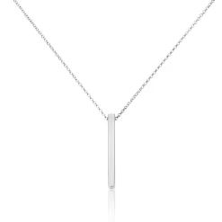 Collier Tullia Argent Blanc