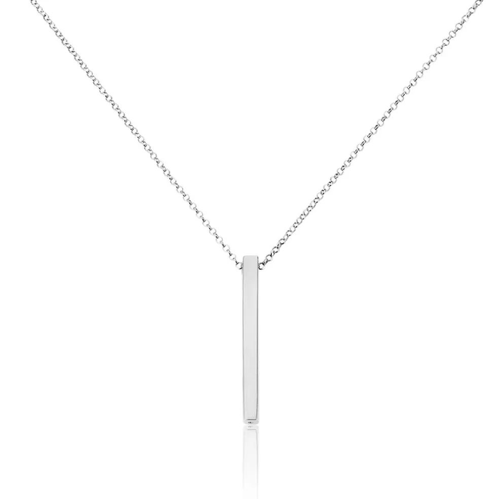 Collier Tullia Argent Blanc