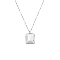 Collier Two Argent Blanc