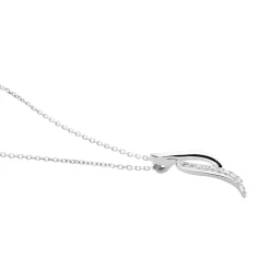 Collier Tylane Or Blanc Diamant