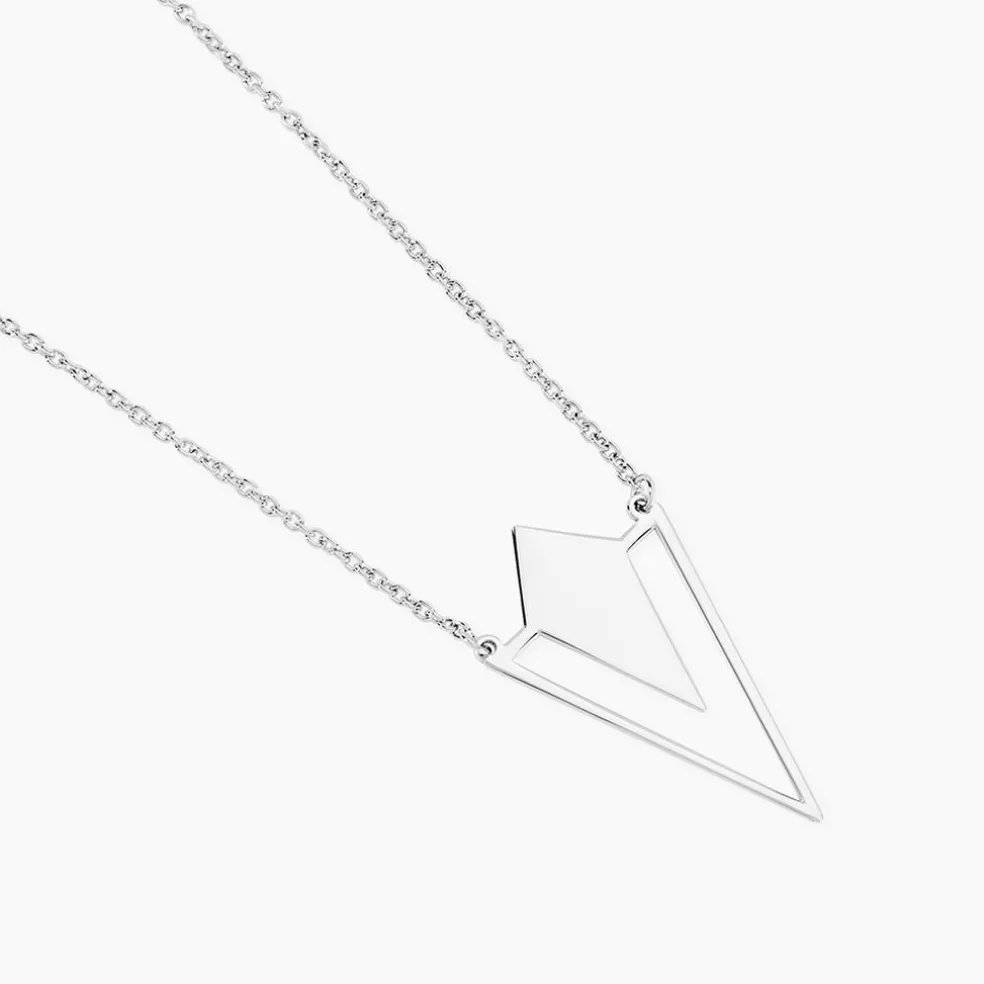 Collier Tylee Argent Blanc