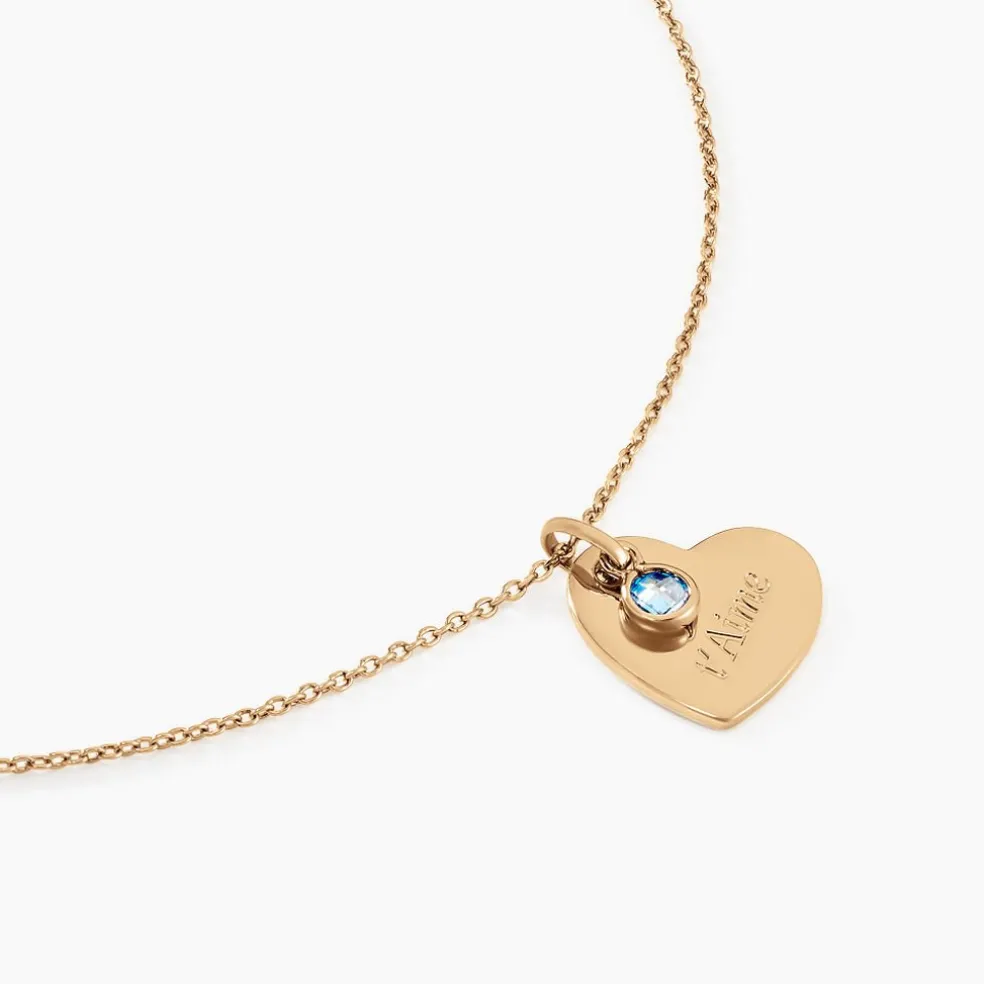 Collier Ulisses Plaqué Or Jaune Oxyde De Zirconium