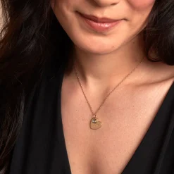 Collier Ulisses Plaqué Or Jaune Oxyde De Zirconium