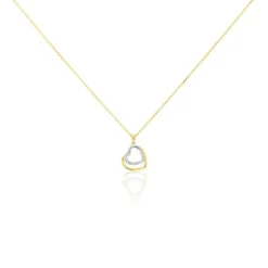 Collier Urlane Or Jaune Diamant