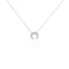 Collier Vaea Argent Blanc
