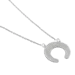 Collier Vaea Argent Blanc
