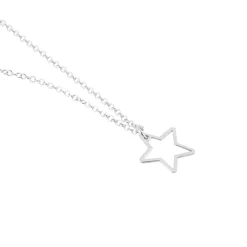 Collier Velma Argent Blanc