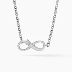 Collier Vianette Argent Blanc