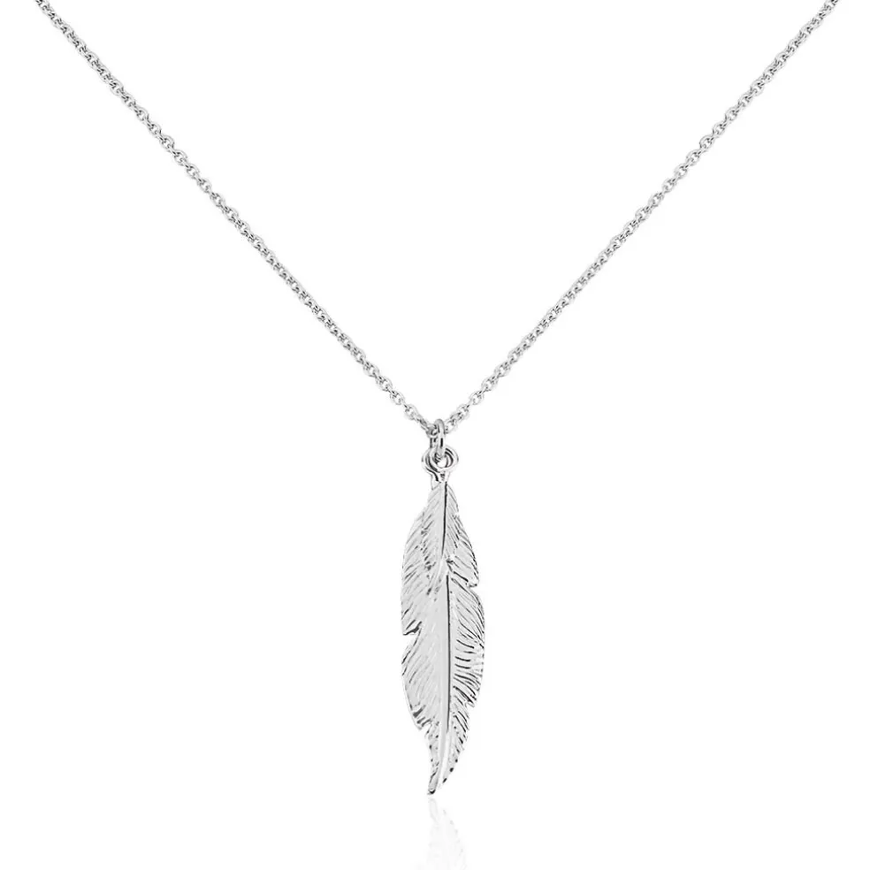 Collier Violka Argent Blanc