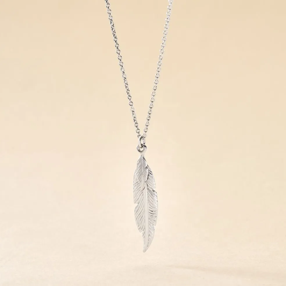 Collier Violka Argent Blanc