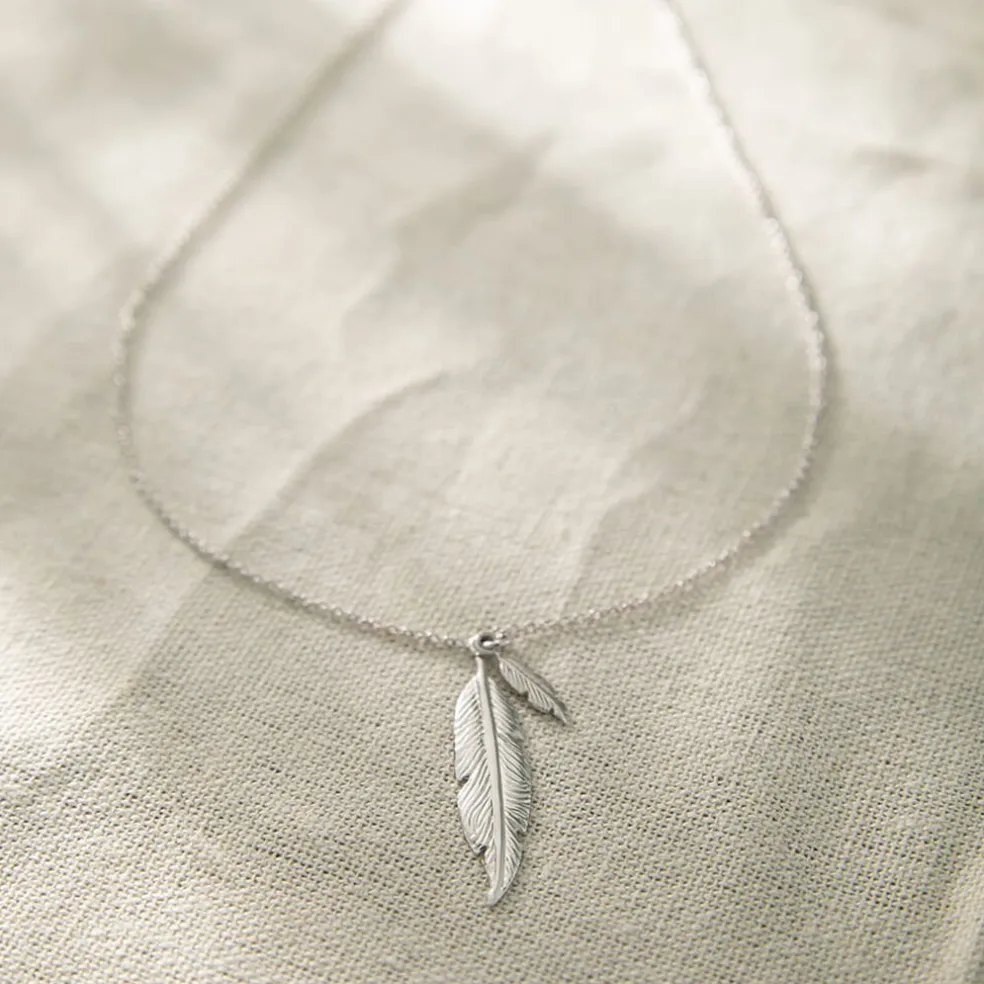 Collier Violka Argent Blanc