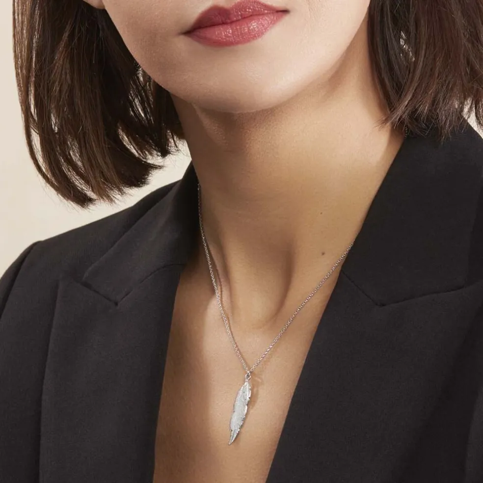 Collier Violka Argent Blanc