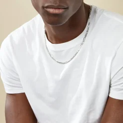 Collier Vivian Argent Blanc