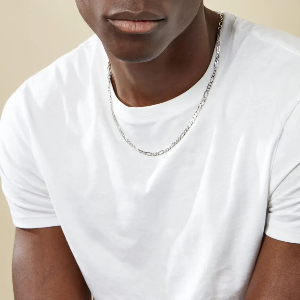 Collier Vivian Argent Blanc