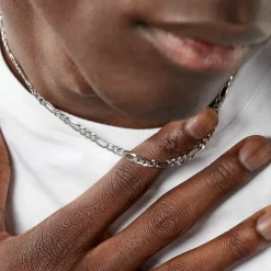 Collier Vivian Argent Blanc