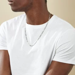 Collier Vivian Argent Blanc