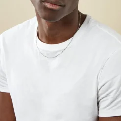 Collier Vivian Argent Blanc