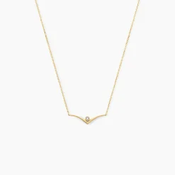 Collier Volia Or Jaune Diamant