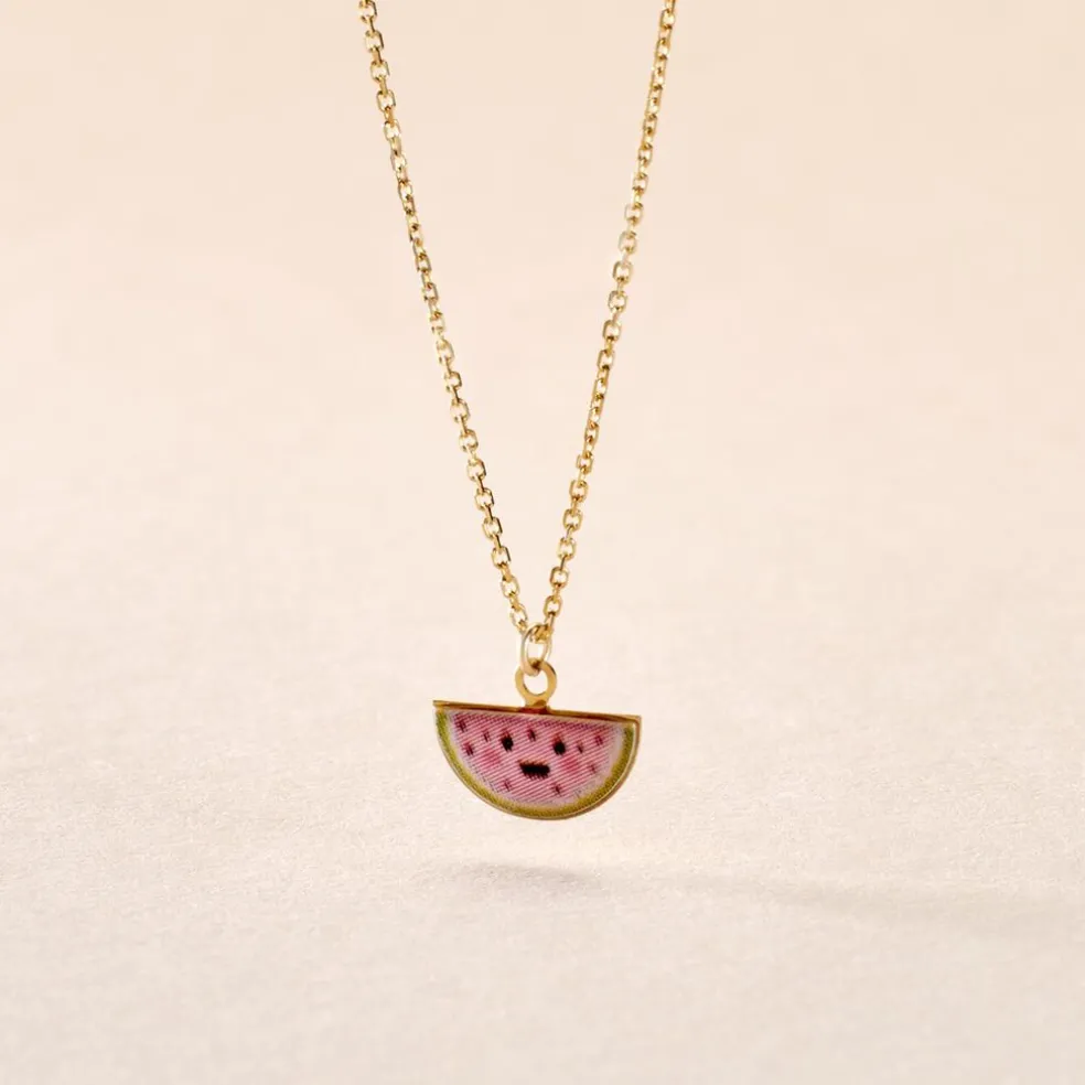 Collier Walton Or Jaune