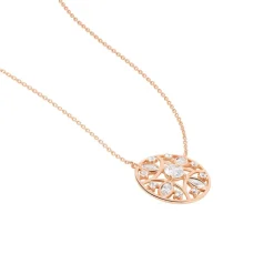 Collier Weena Or Rose Oxyde De Zirconium