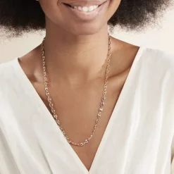 Collier William Plaqué Or Jaune