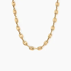 Collier William Plaqué Or Jaune