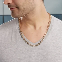 Collier William Plaqué Or Jaune