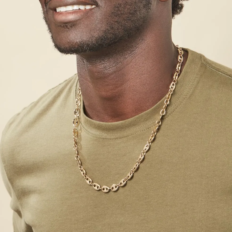 Collier William Plaqué Or Jaune