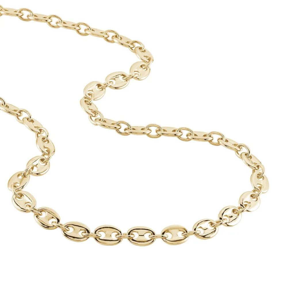 Collier William Plaqué Or Jaune