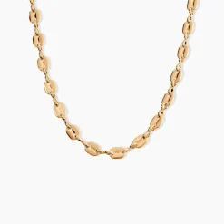 Collier William Plaqué Or Jaune