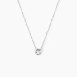 Collier Winona Argent Blanc