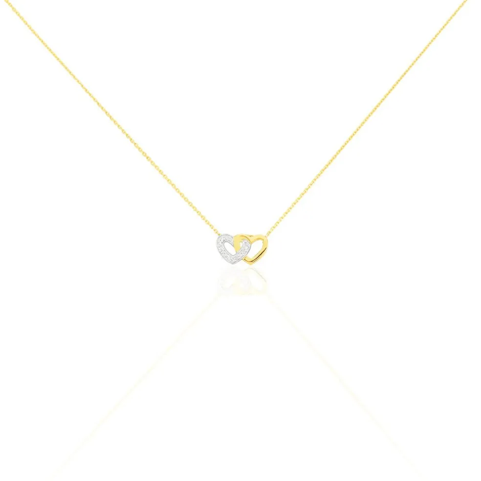 Collier Wydad Or Jaune Diamant